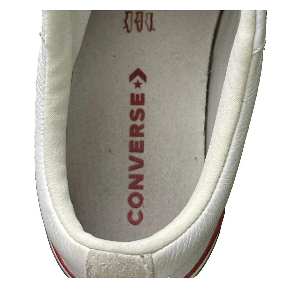 Converse One Star Kids 3 White Leather Shoe Classic Sneaker